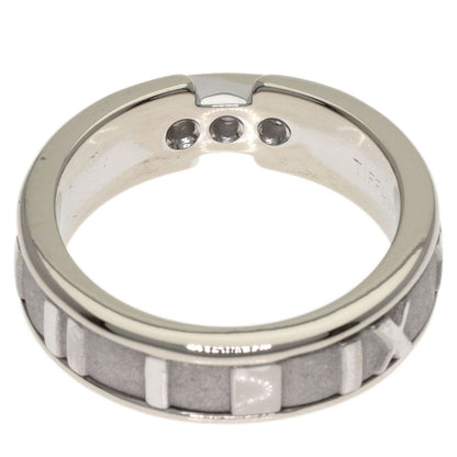 Tiffany & Co Atlas Diamond Ring 18k White Gold — view 4