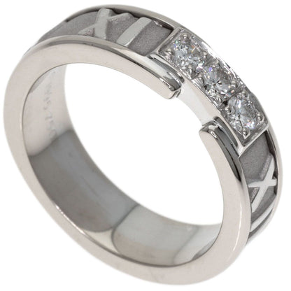 Tiffany & Co Atlas Diamond Ring 18k White Gold
