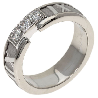 Tiffany & Co Atlas Diamond Ring 18k White Gold — view 2