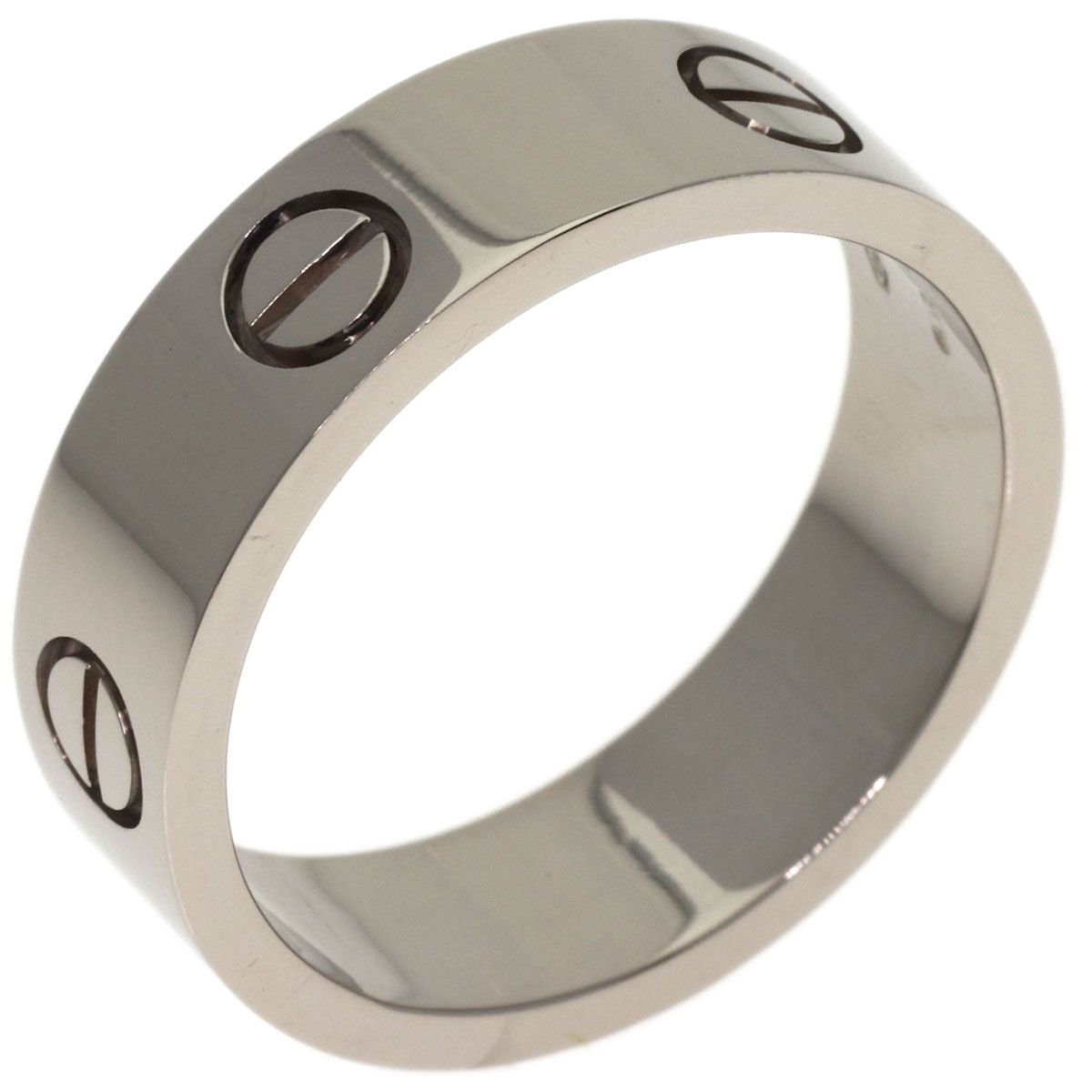 Cartier Love Ring 58 18k White Gold — view 2