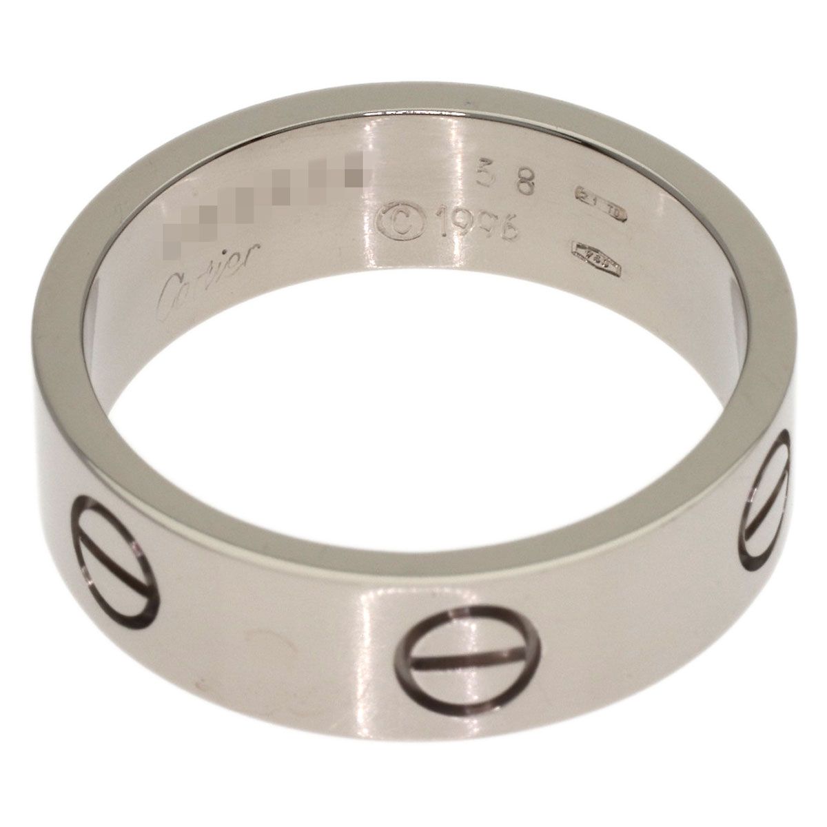 Cartier Love Ring 58 18k White Gold — view 4