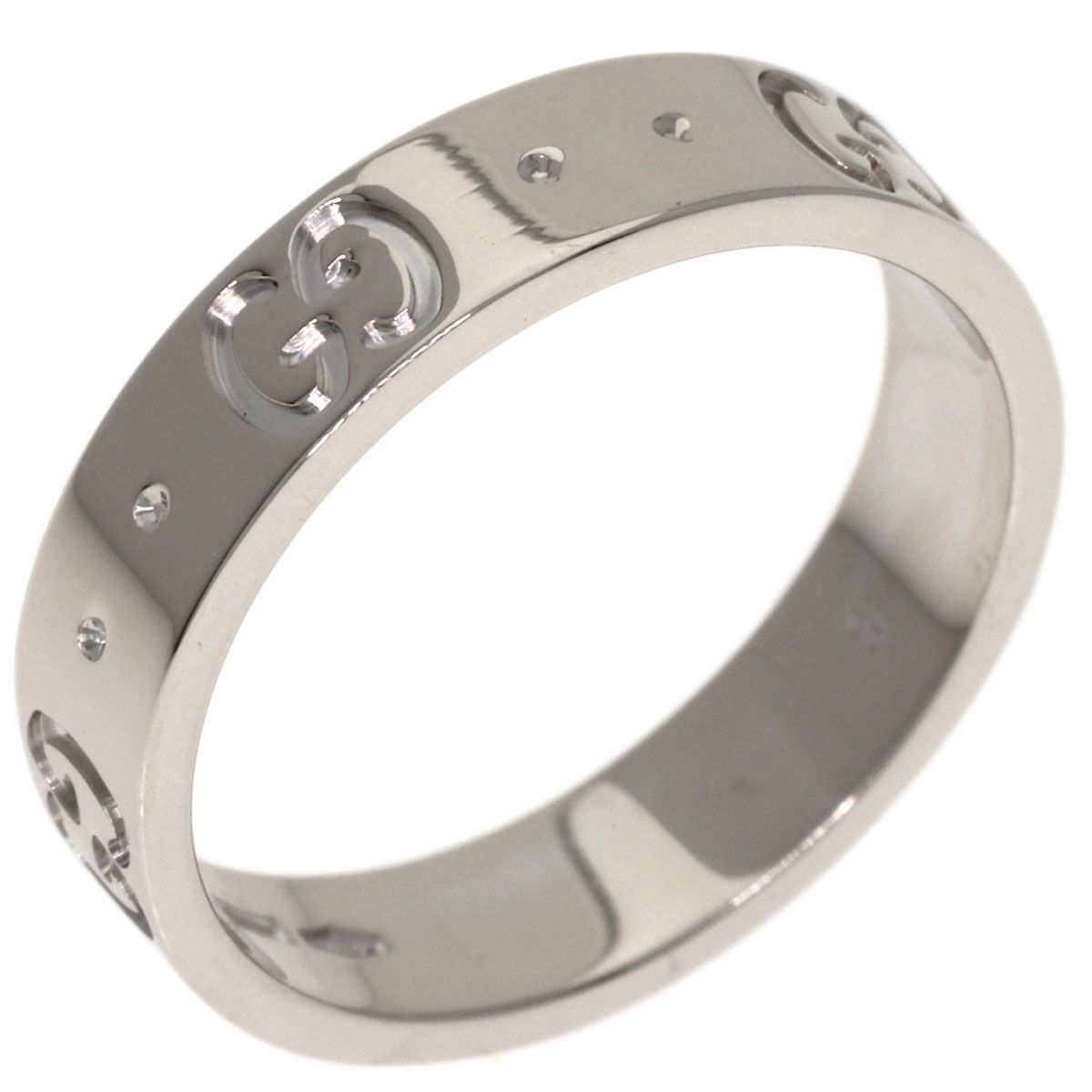 Gucci Icon Ring 18k White Gold — view 2