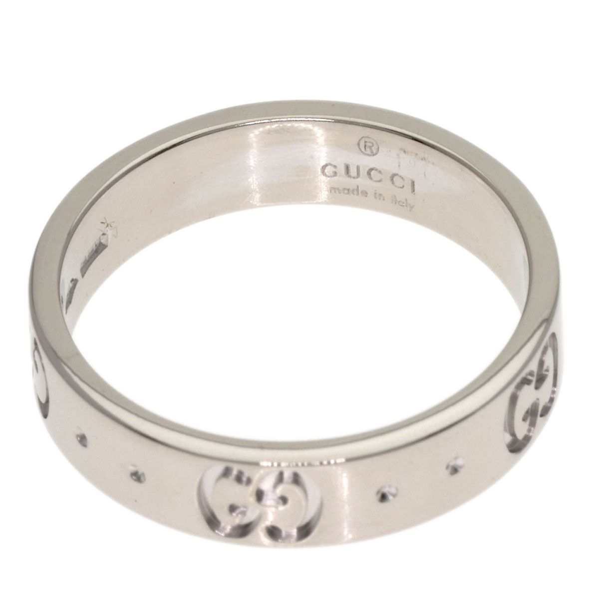 Gucci Icon Ring 18k White Gold — view 4