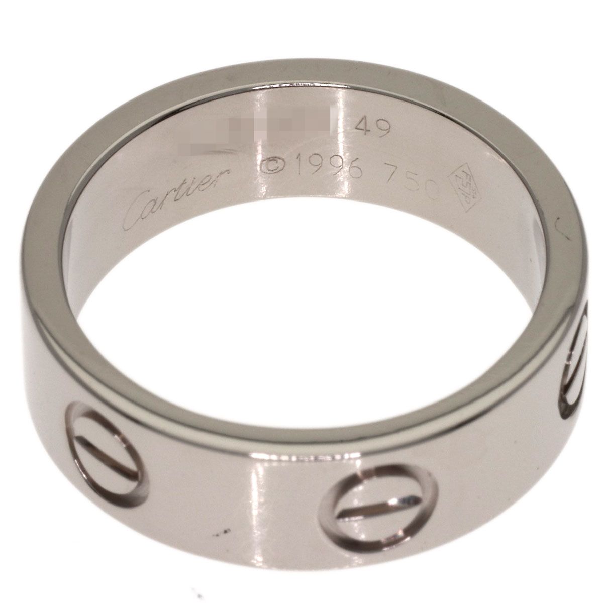 Cartier Love Ring 49 18k White Gold — view 4