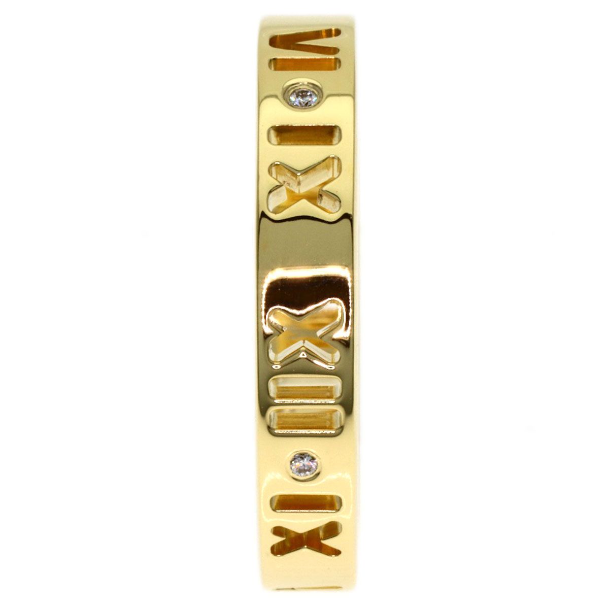 Tiffany & Co Atlas Diamond Ring 18k Yellow Gold — view 3