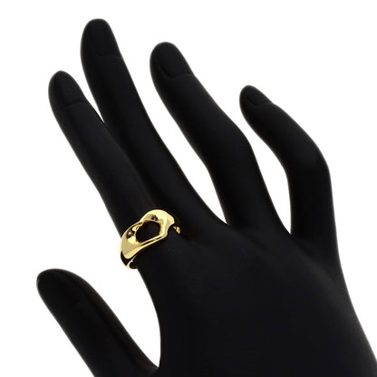 Tiffany & Co Open Heart Ring 18k Yellow Gold — view 7