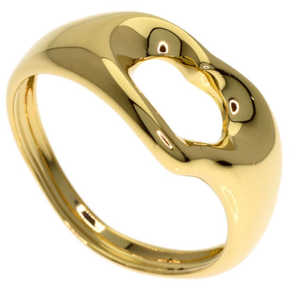 Tiffany & Co Open Heart Ring 18k Yellow Gold