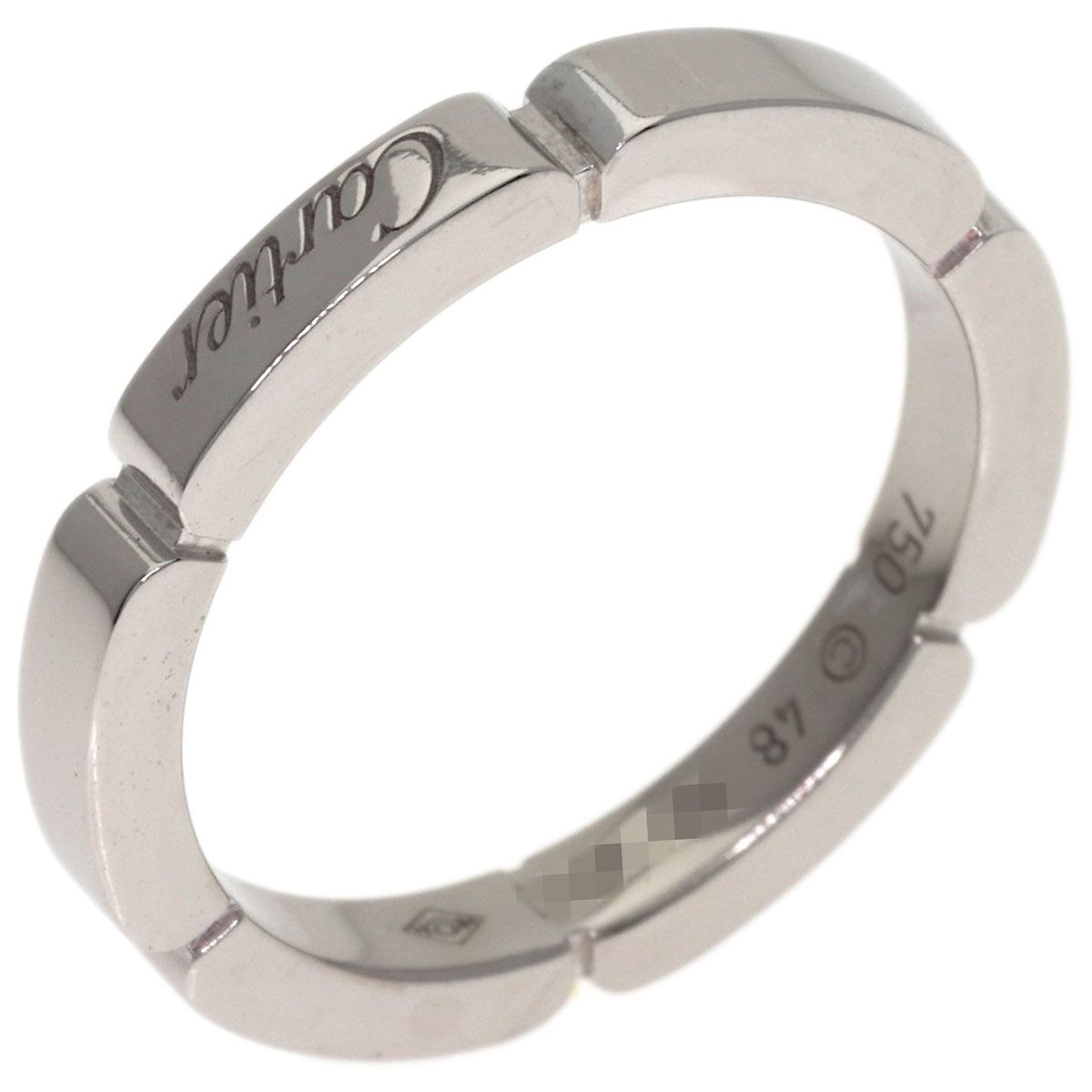 Cartier Maillon Panthere 48 Ring 18k White Gold — view 2