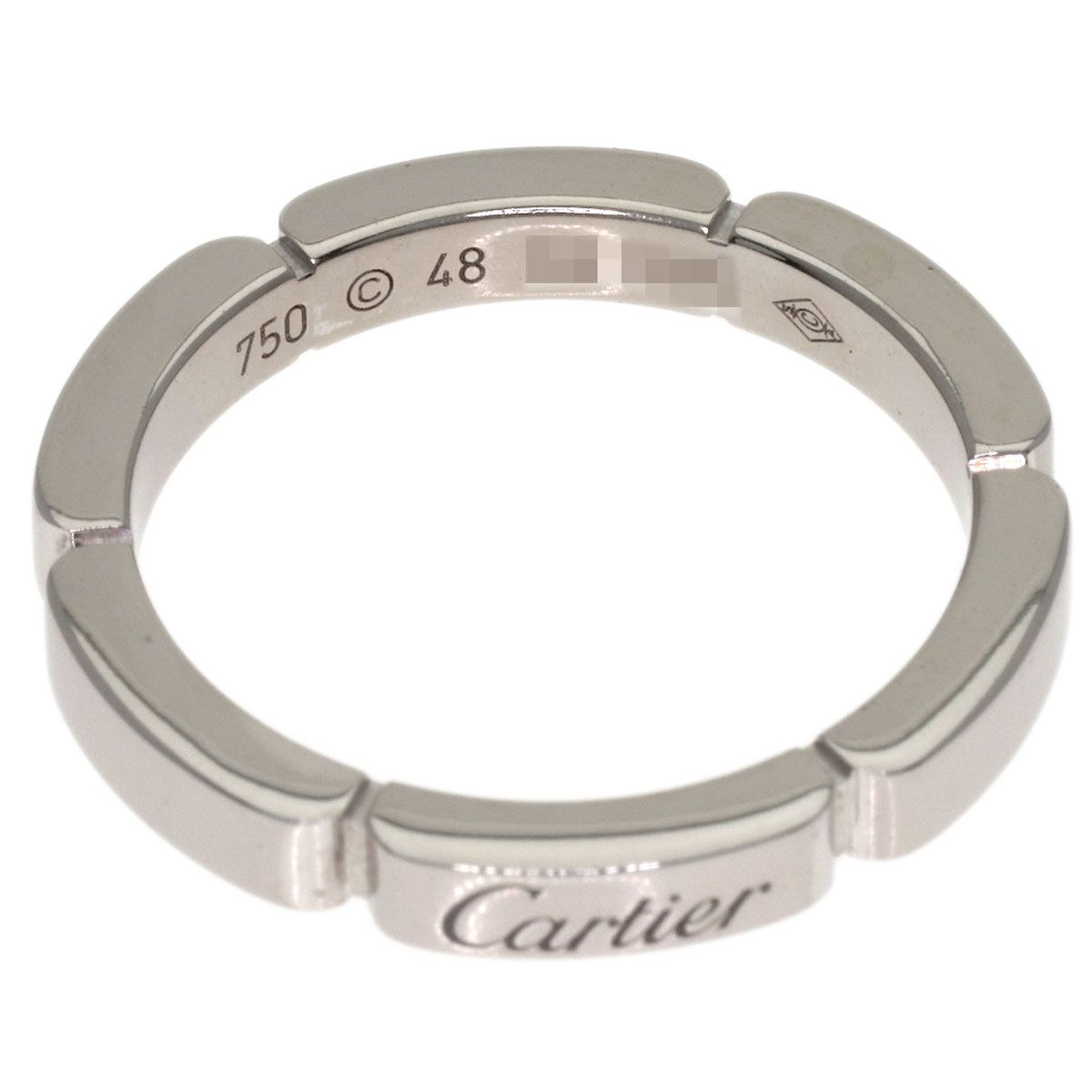 Cartier Maillon Panthere 48 Ring 18k White Gold — view 4