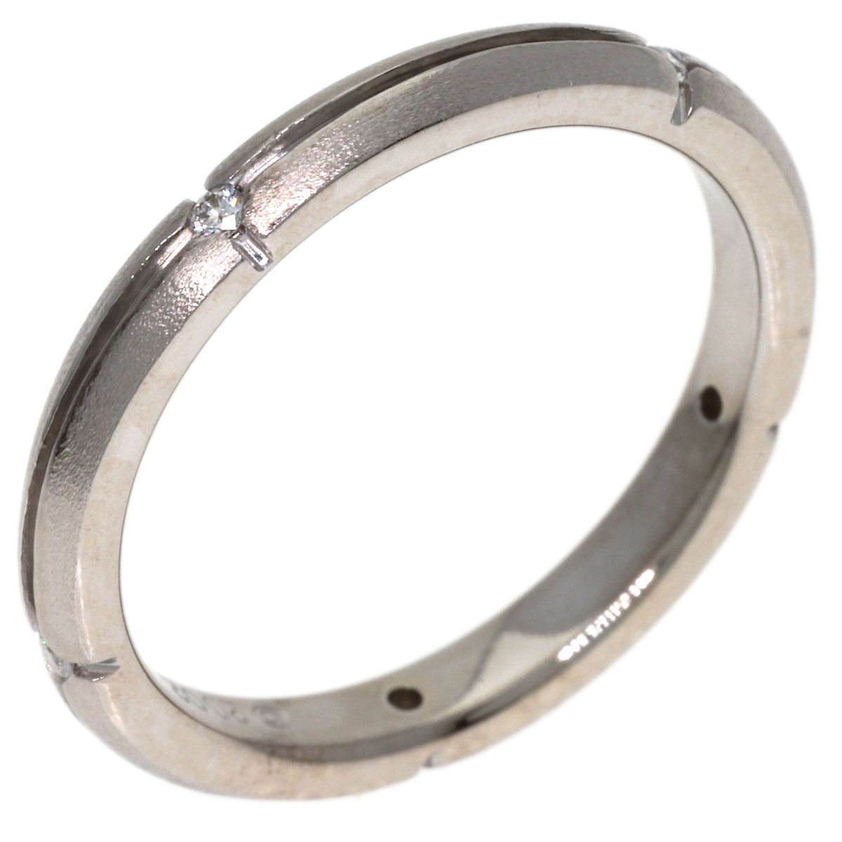 Tiffany & Co Streamerica Diamond Ring 18k White Gold — view 2