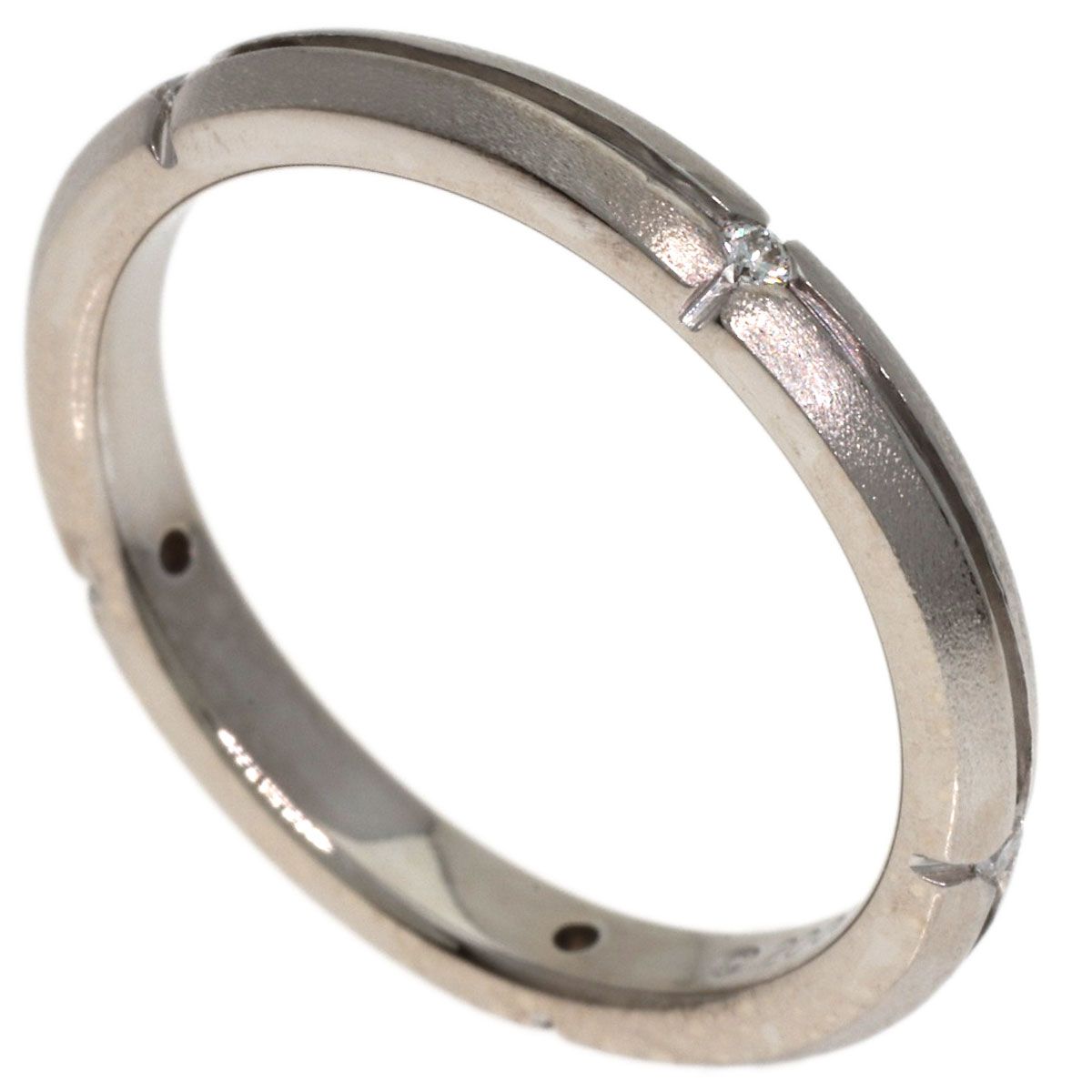 Tiffany & Co Streamerica Diamond Ring 18k White Gold