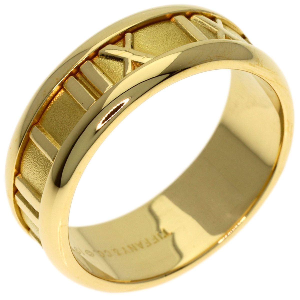 Tiffany & Co Atlas Ring 18k Yellow Gold — view 2