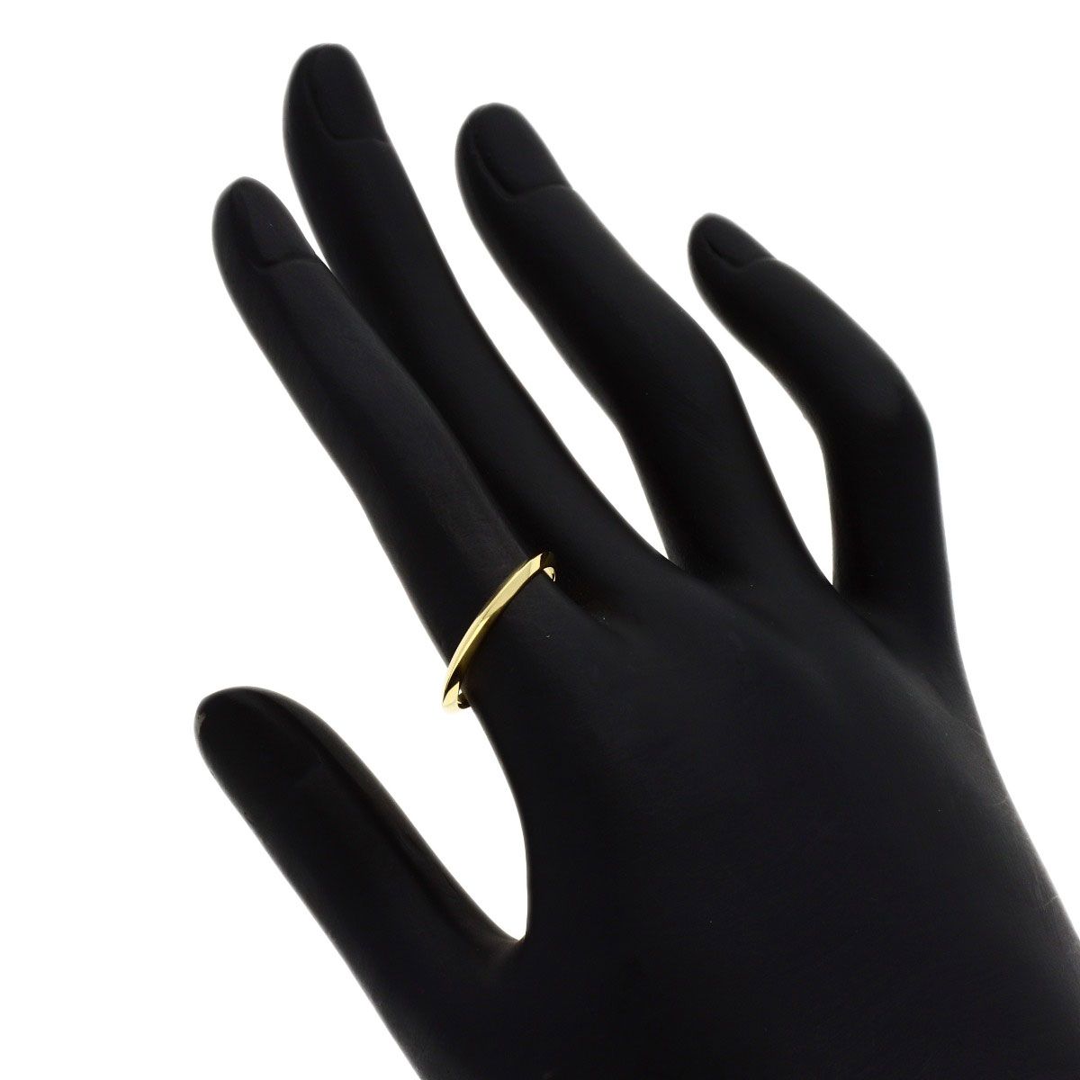 Tiffany & Co Knife Edge Ring 18k Yellow Gold — view 5