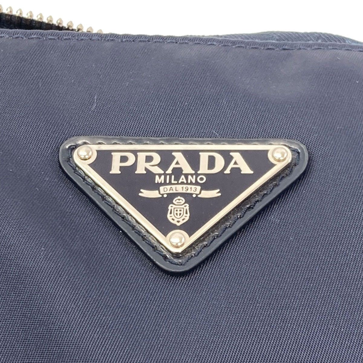 Prada Logo 2-Way Handbag Nylon — view 9
