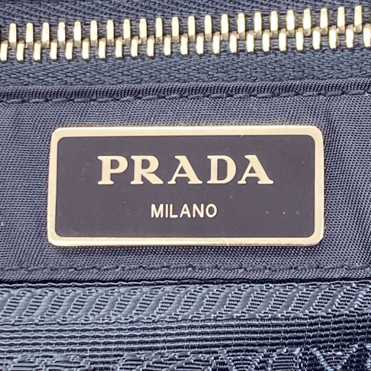 Prada Logo 2-Way Handbag Nylon — view 6