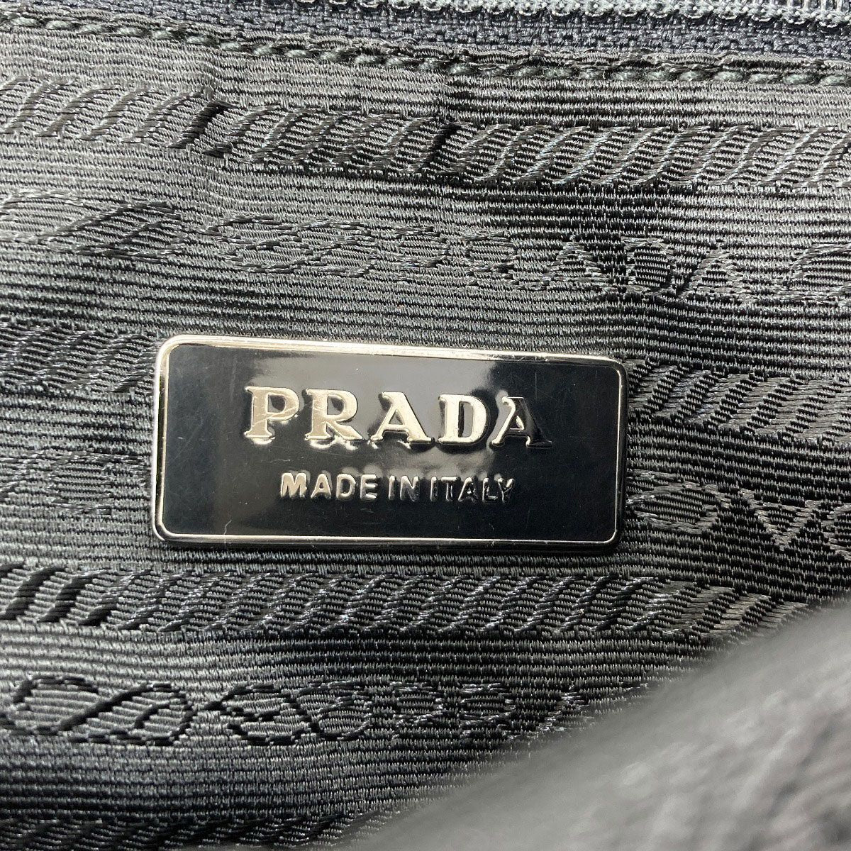 Prada Logo Backpack Nylon — view 6