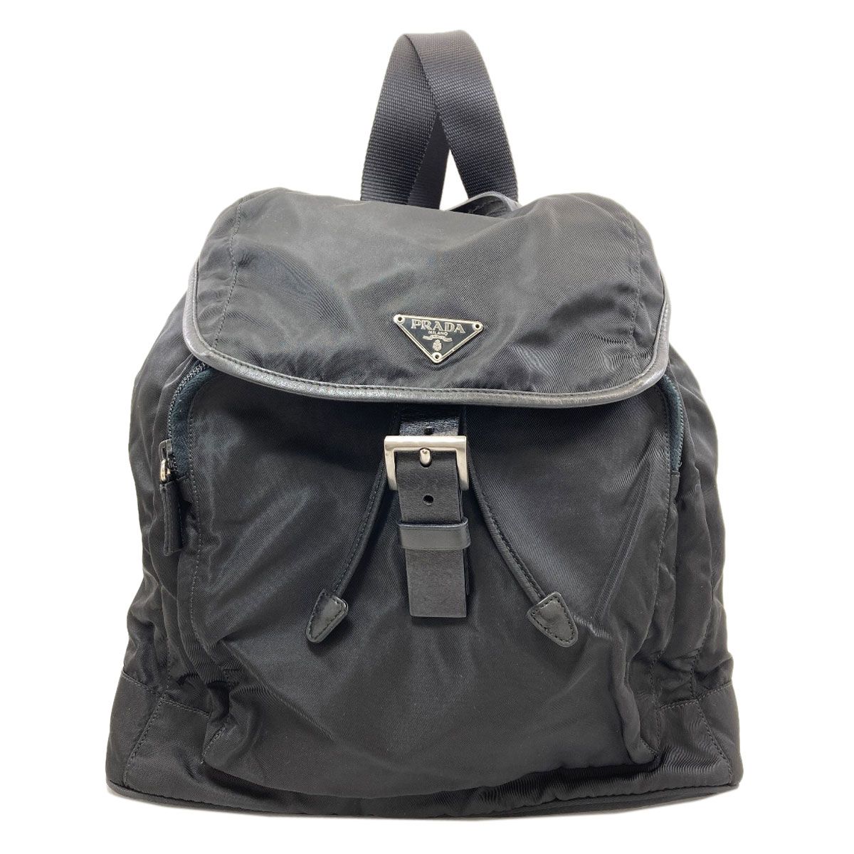 Prada Logo Backpack Nylon