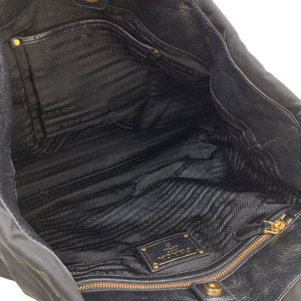 Prada Logo 2-Way Tote Nylon — view 5