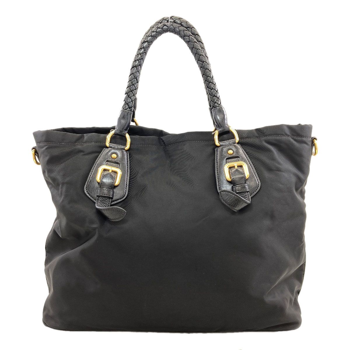 Prada Logo 2-Way Tote Nylon — view 2