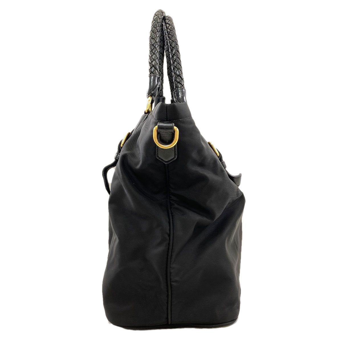 Prada Logo 2-Way Tote Nylon — view 3