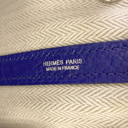 Hermes Garden Party TPM Silver Handbag Vache Country — view 6