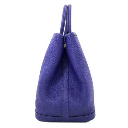 Hermes Garden Party TPM Silver Handbag Vache Country — view 3