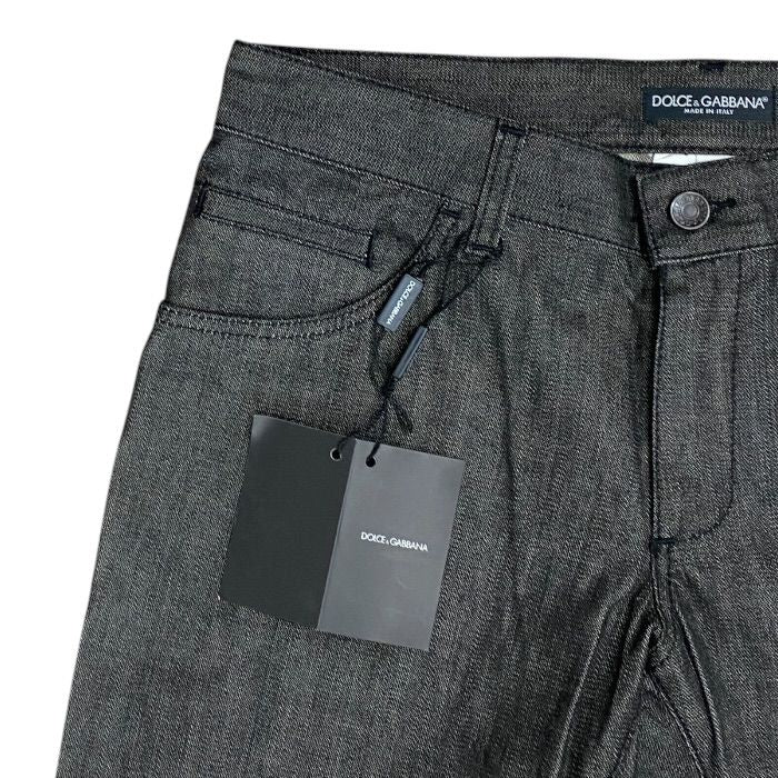 Dolce & Gabbana Denim Pants Jeans Cotton Black All Year Round — view 3