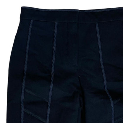 Fendi Leggings Pants Panel Cut Replacement Stretch Rayon Nylon Black All Year — view 4