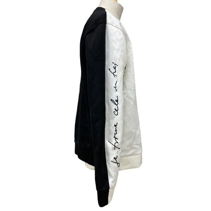 Fendi Jersey Sweatshirt FF Logo Acetate Polyester Black White All Year Round — view 4