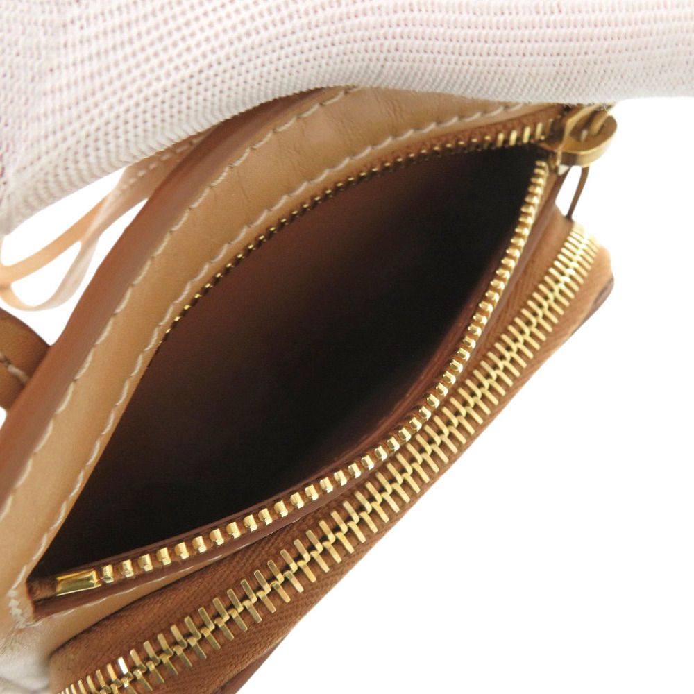 Saint Laurent Paris Leather Beige Shoulder Bag — view 7