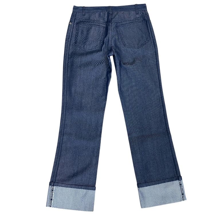 Louis Vuitton LV Cup Roll Up Denim Pants Jeans 651 Cotton Blue All Year Round — view 2