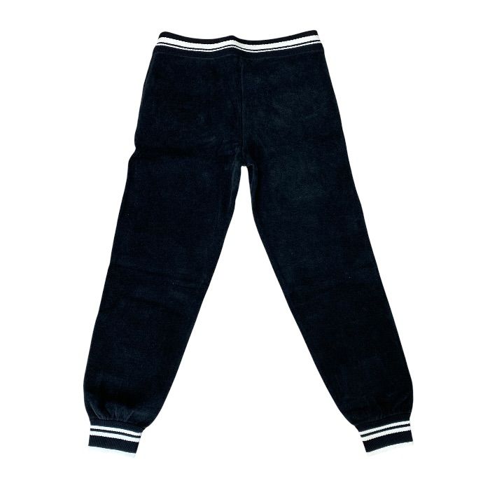 Louis Vuitton Monogram Drawstring Pants LV Logo Silk Wool Black All Year Round — view 6