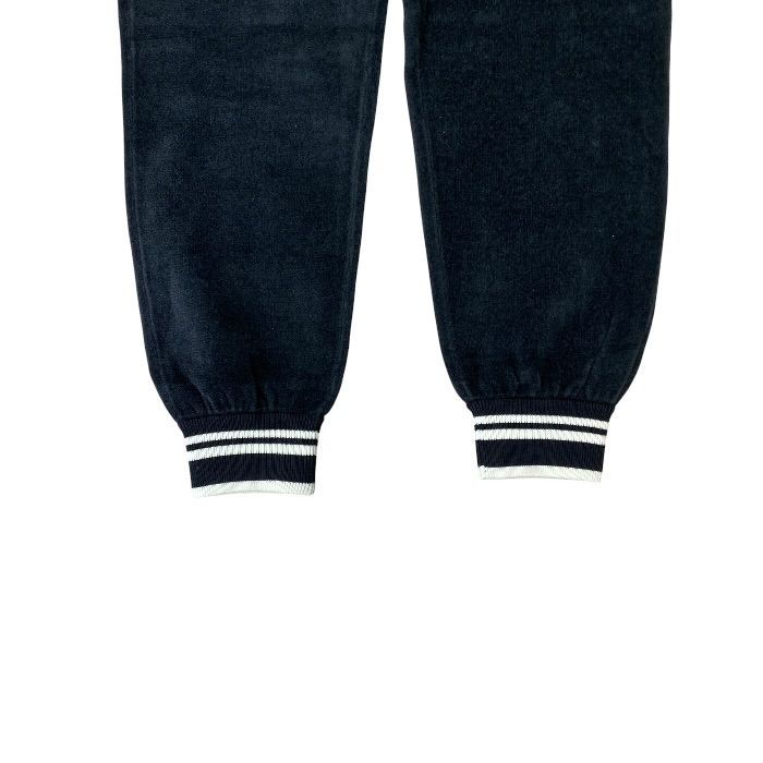Louis Vuitton Monogram Drawstring Pants LV Logo Silk Wool Black All Year Round — view 4
