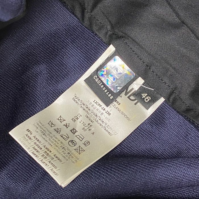 Fendi Bag Bugs Jersey Pants Sweatshirt Monster Star Eye Acetate Navy 46 Street — view 8