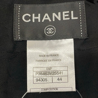 Chanel Dress 44 L Black Knee Length — view 3