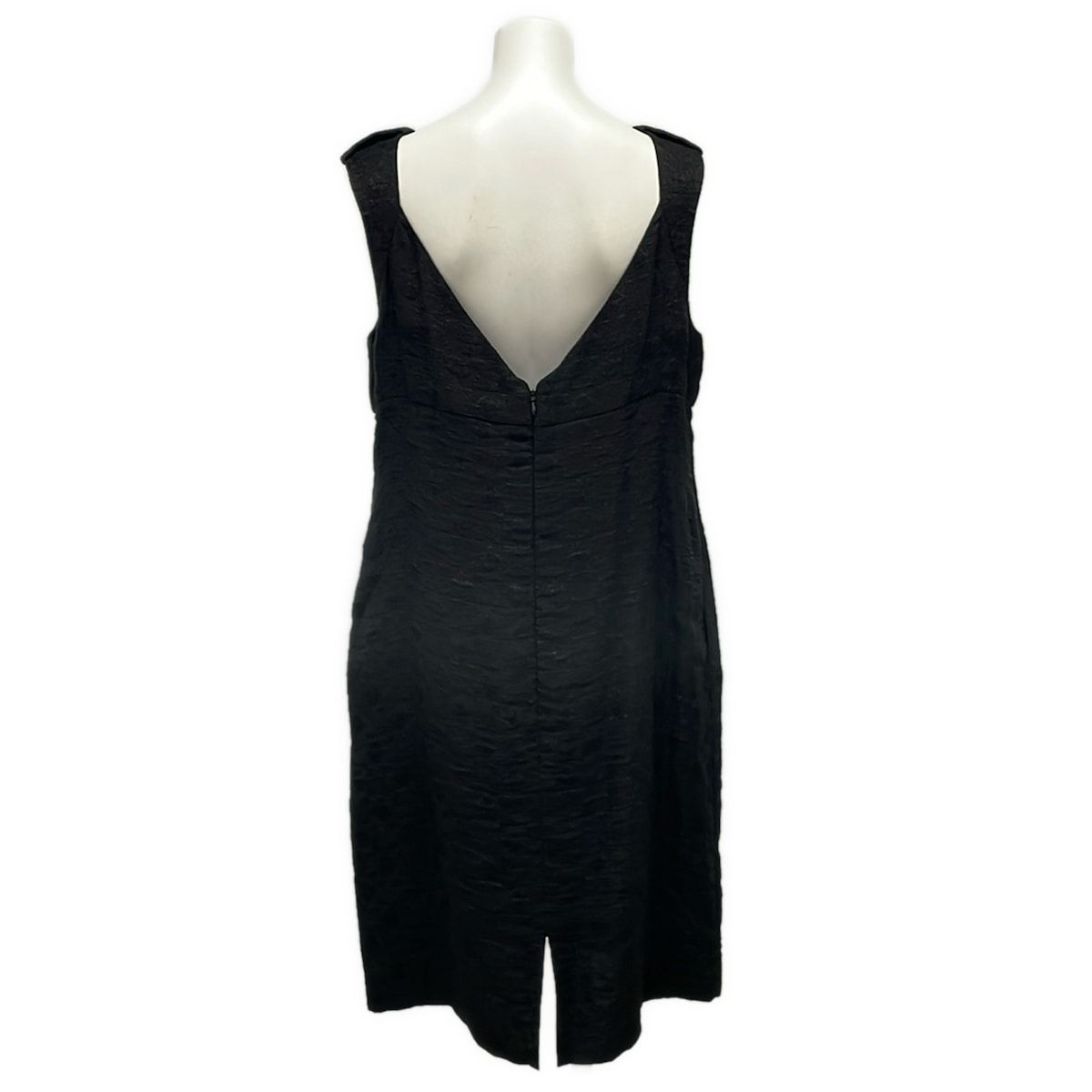 Chanel Dress 44 L Black Knee Length — view 2