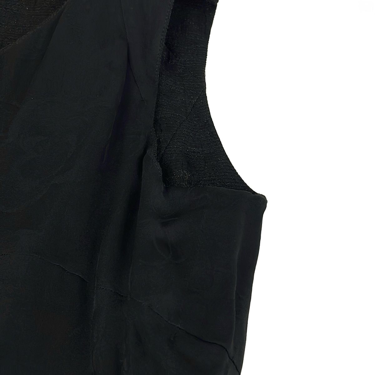 Chanel Dress 44 L Black Knee Length — view 6