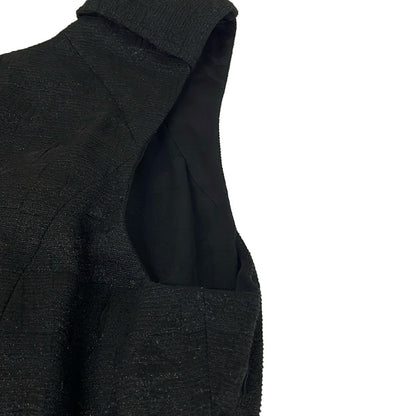 Chanel Dress 44 L Black Knee Length — view 5