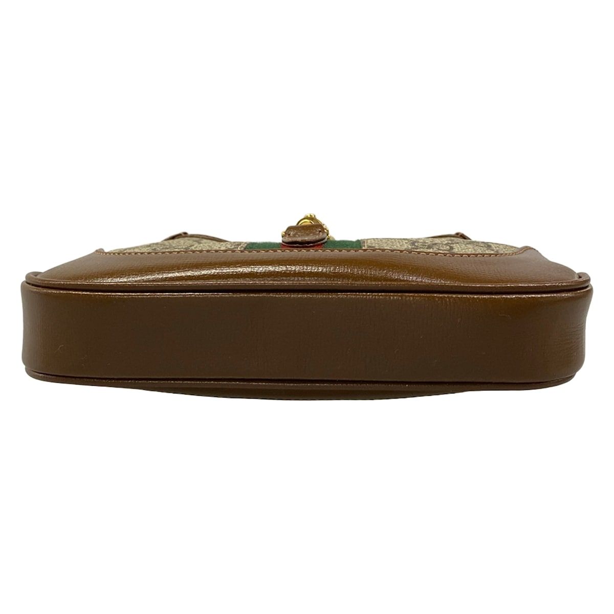 Gucci Handbag Jackie Beige Brown Red Green 2-Way Leather — view 5
