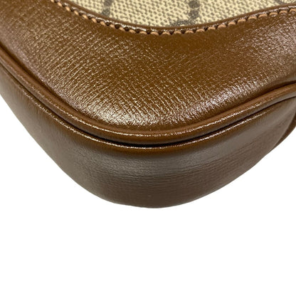 Gucci Handbag Jackie Beige Brown Red Green 2-Way Leather — view 6