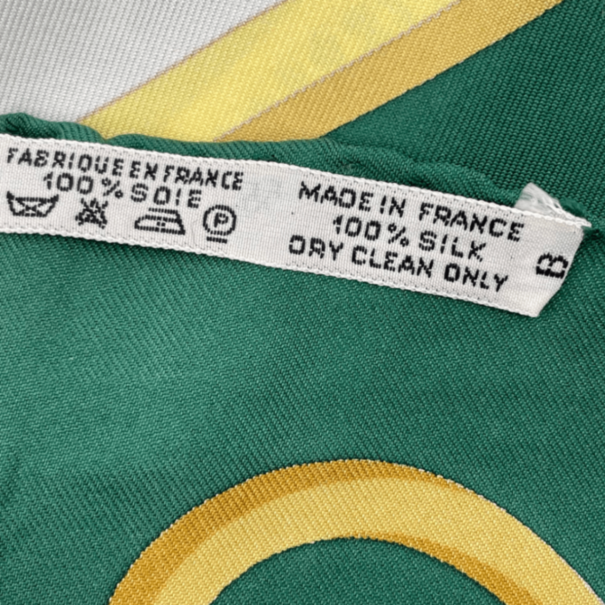Hermes Carre 90 les Ponts de Paris Bridges of Scarf Green — view 7
