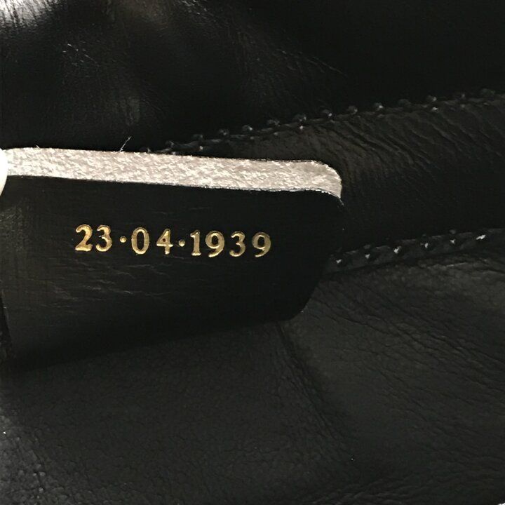 Gucci Logo Suede Vintage Clutch Black — view 8