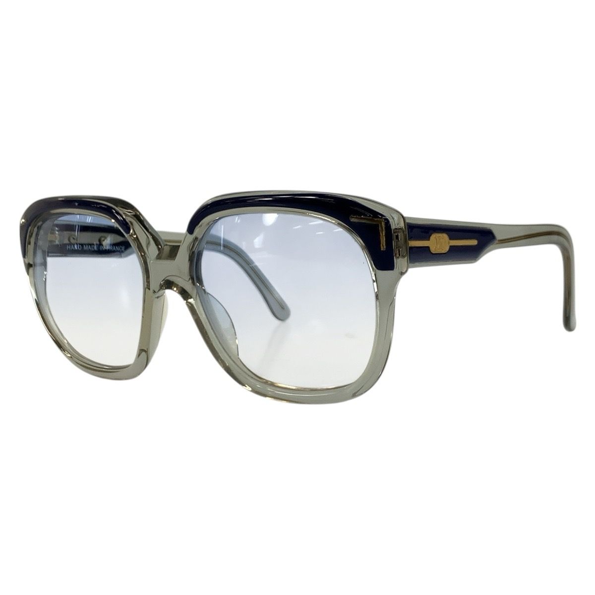 Celine Vintage Blue Acetate Sunglasses Eyewear
