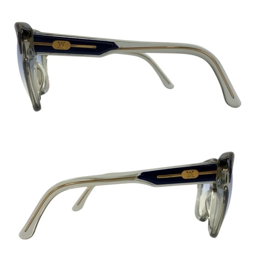 Celine Vintage Blue Acetate Sunglasses Eyewear — view 5
