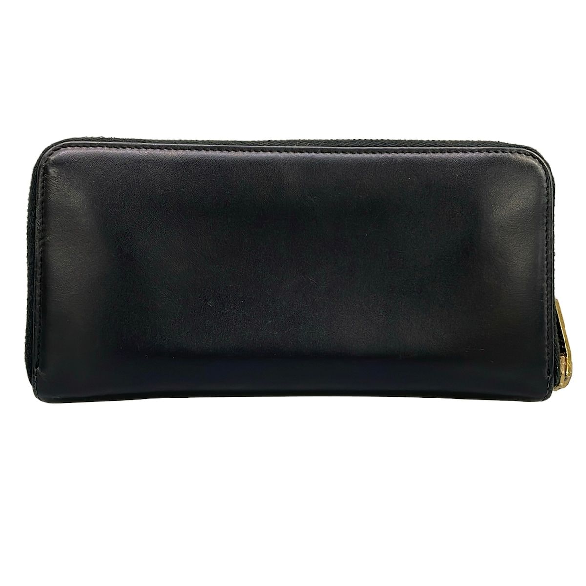 Saint Laurent Paris Wallet Black Zip Around Leather — view 2
