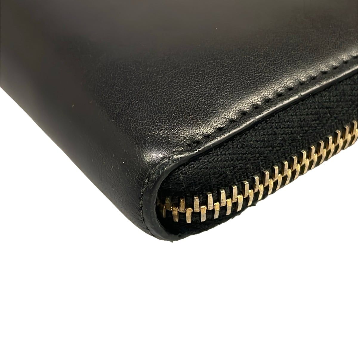 Saint Laurent Paris Wallet Black Zip Around Leather — view 6