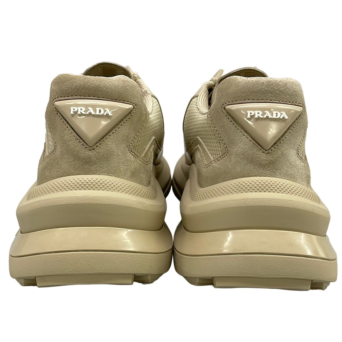 Prada Sneakers 6 Beige Leather — view 6