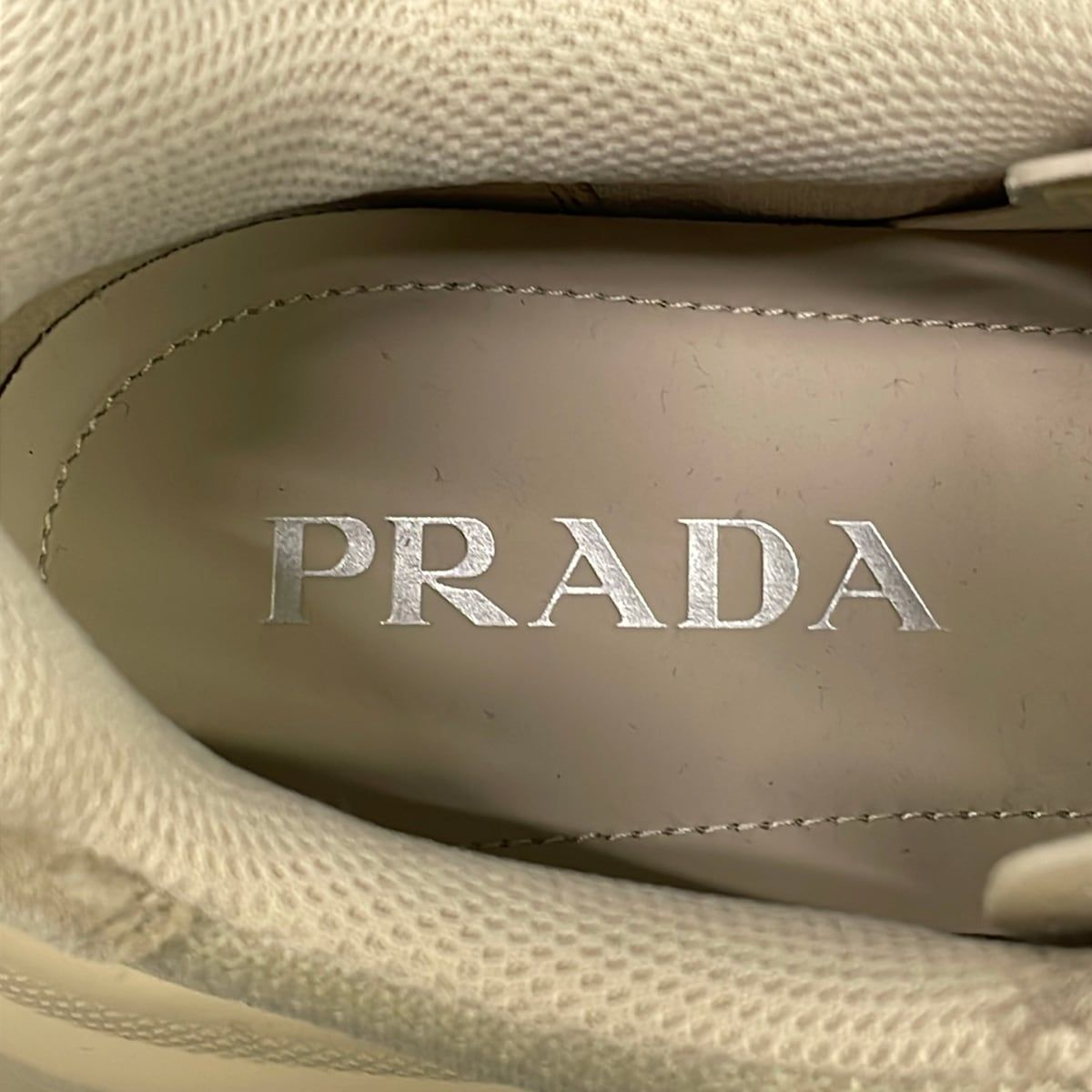 Prada Sneakers 6 Beige Leather — view 9