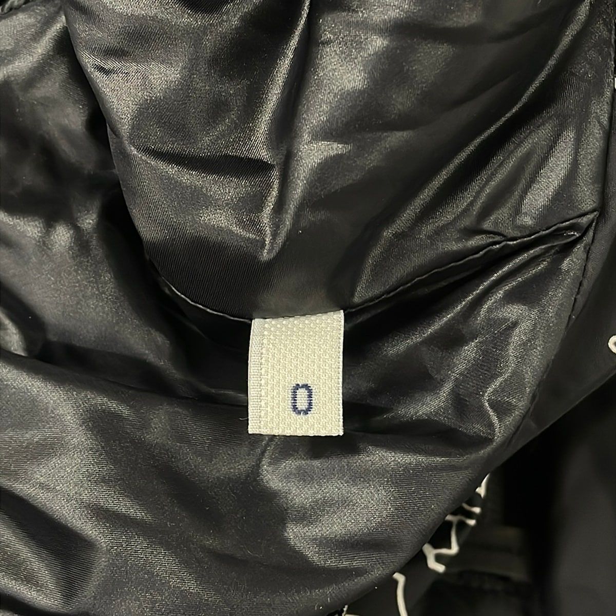 Moncler Down Jacket 0 XS Monteain Giubbotto Black White Winter Zip — view 6