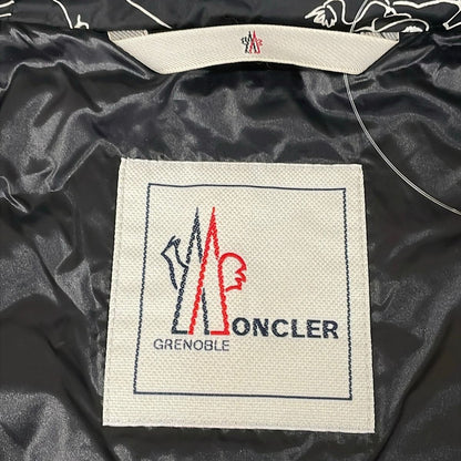 Moncler Down Jacket 0 XS Monteain Giubbotto Black White Winter Zip — view 3